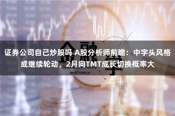 证券公司自己炒股吗 A股分析师前瞻：中字头风格或继续轮动，2月向TMT成长切换概率大