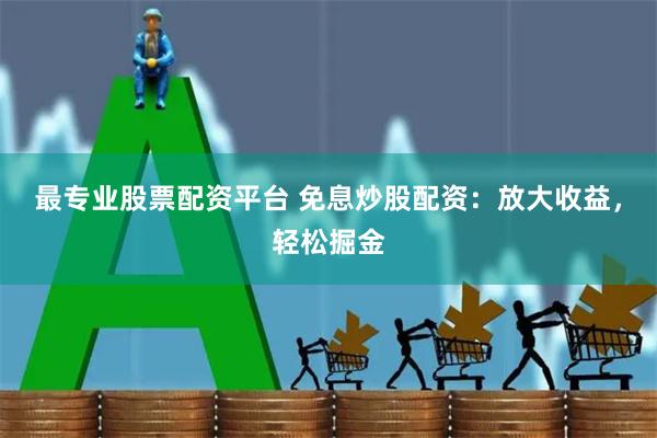 最专业股票配资平台 免息炒股配资：放大收益，轻松掘金